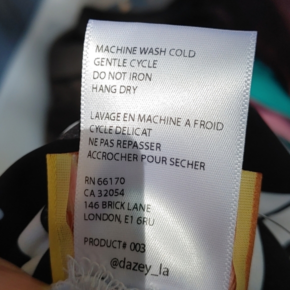 NEW Anthropologie hand print leggings size S - Picture 9 of 9